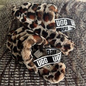 UGG Leopard Print Slippers